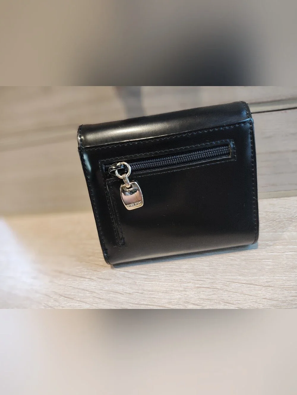 Nine West Black Patent Wallet